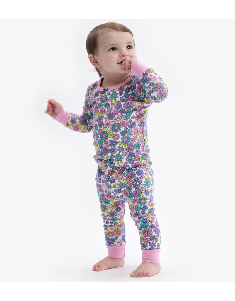 Retro Floral Baby PJs