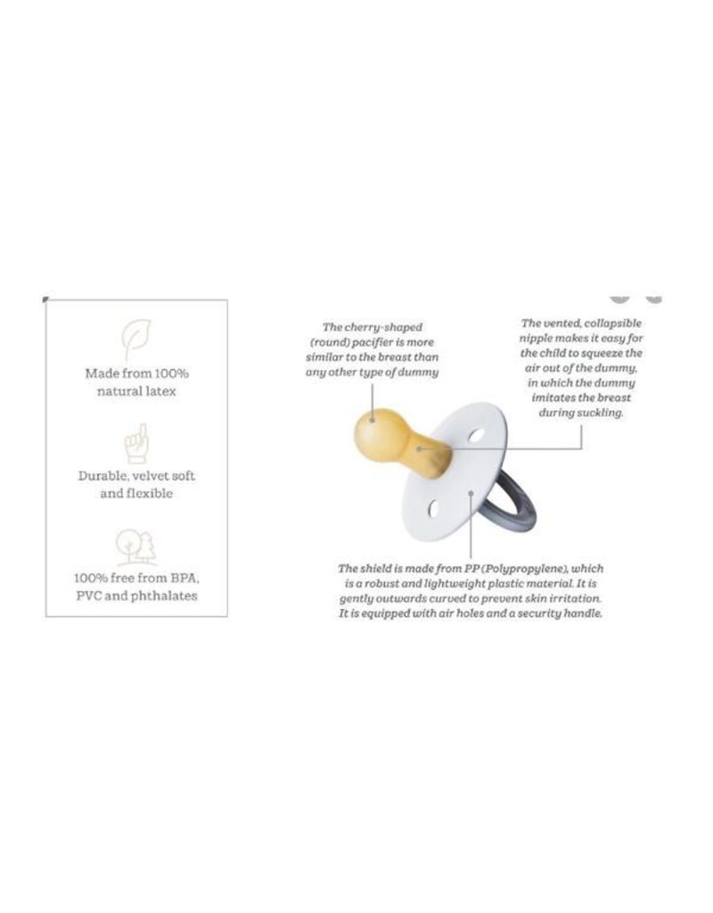 Bibs BIBS Pacifier 2pk 0-6m, Island Sea