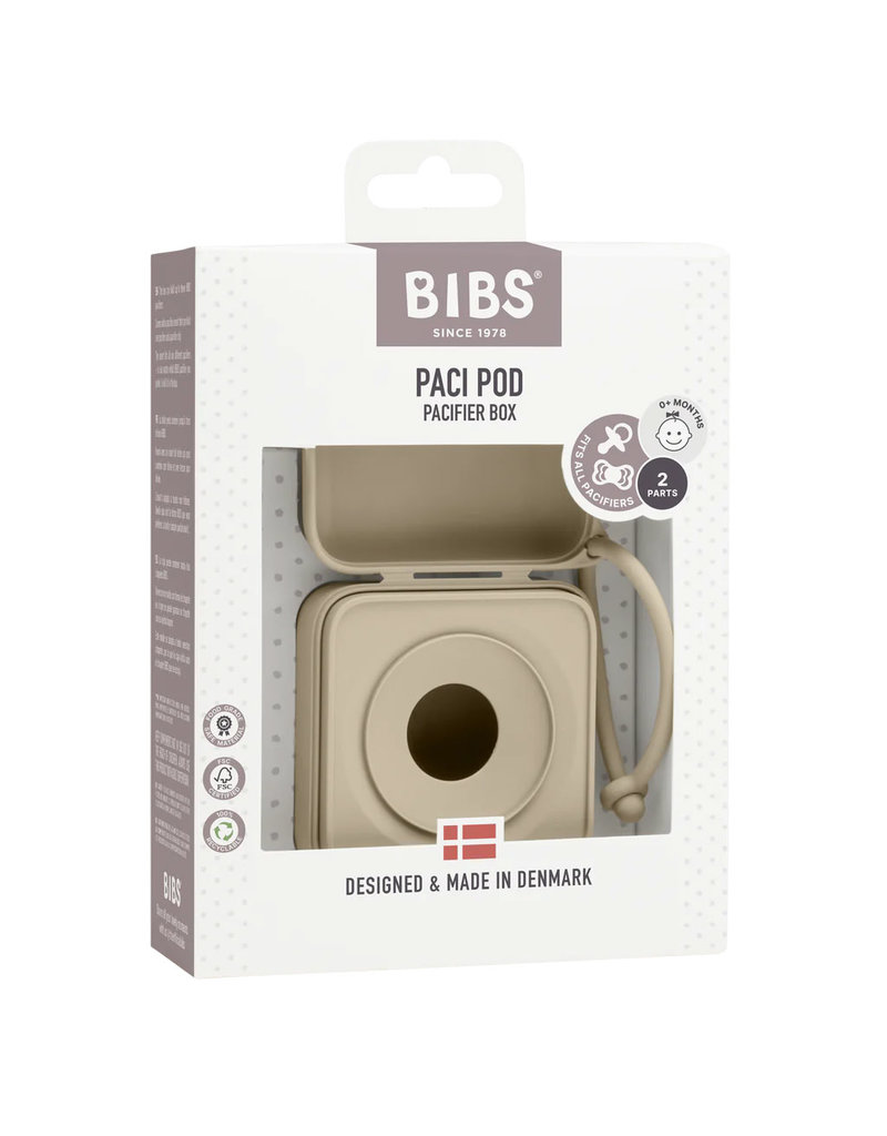 Bibs Bibs Pacifier Box, Vanilla