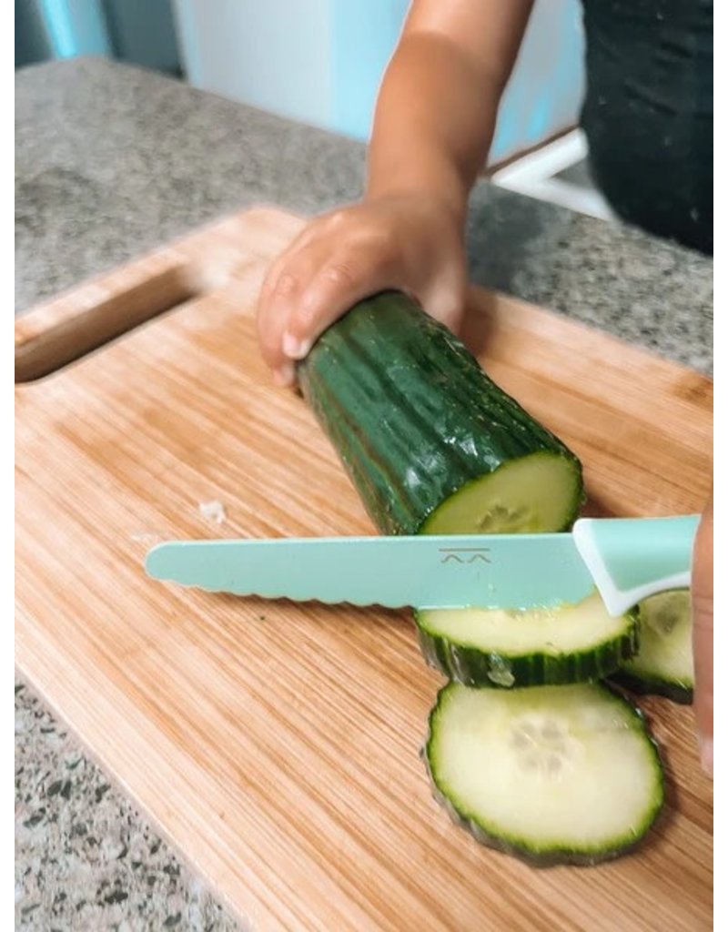 Kiddikutter Child Safe Knife Sea Green