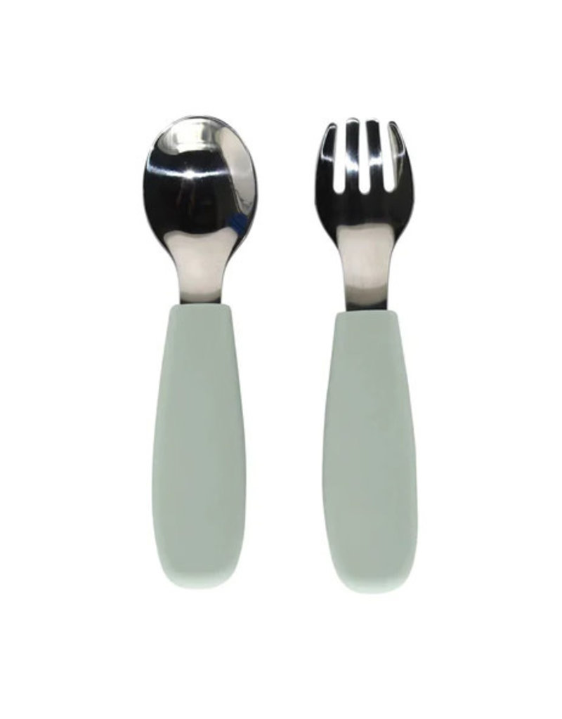 noüka Leaf Toddler Utensils