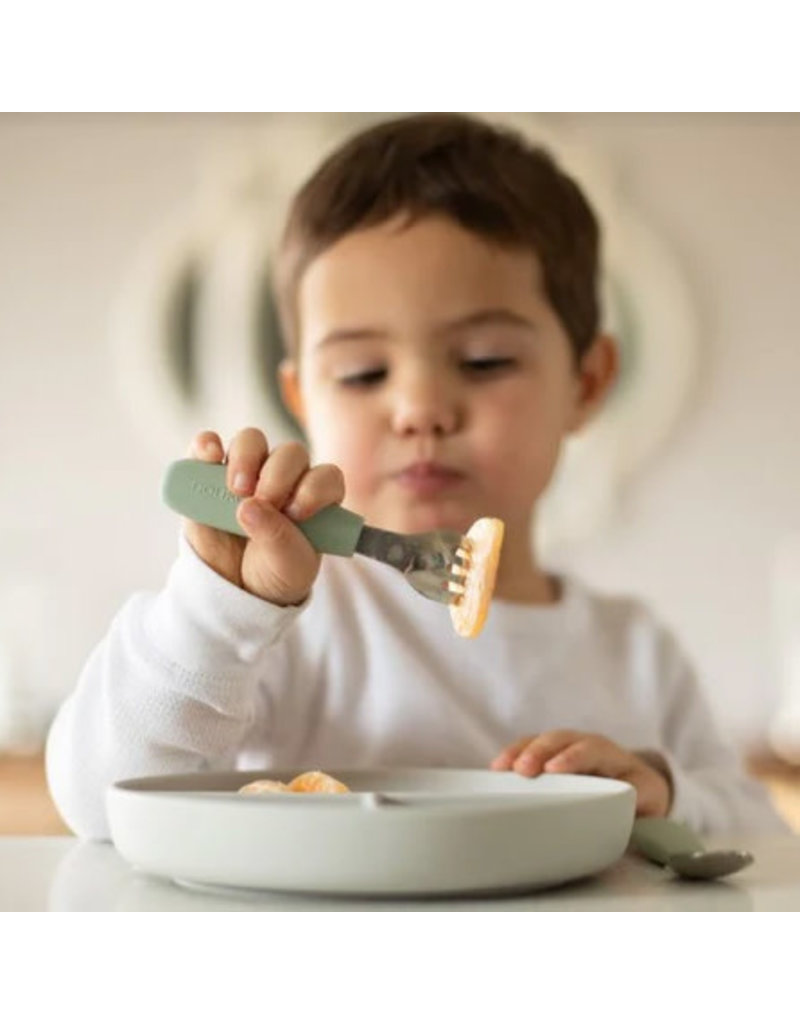 noüka Leaf Toddler Utensils