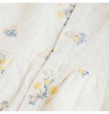 Snow White Floral Woven Baby Dress