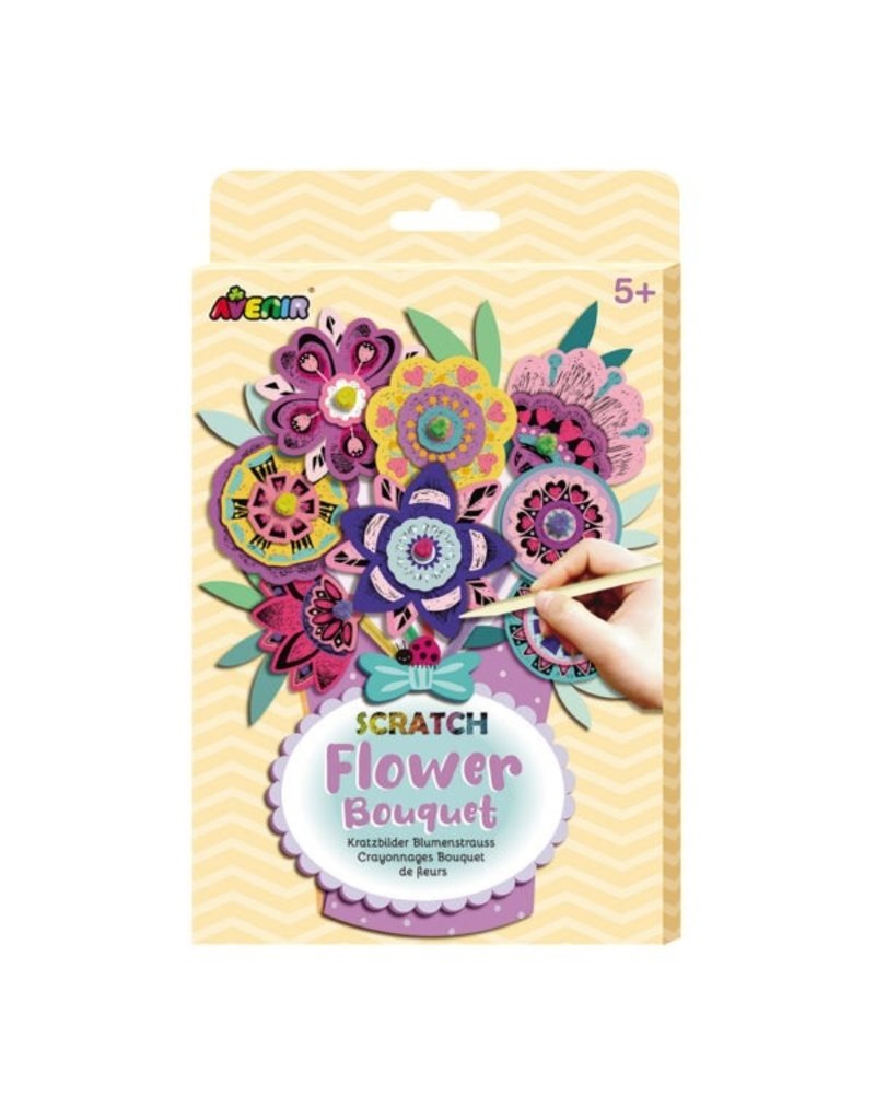 Playwell Scratch Flower Bouquet