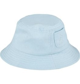 Fisherman Pale Blue  Bucket Hat