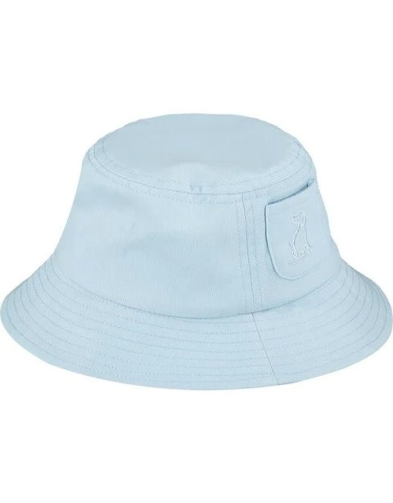 Fisherman Pale Blue  Bucket Hat