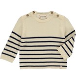 Breton Striped Baby Sweater