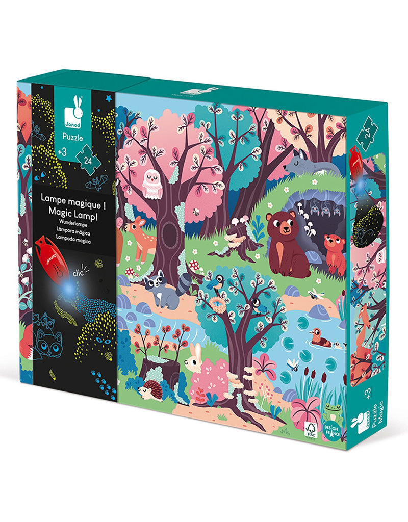 Janod Magic Forest Puzzle 3y+