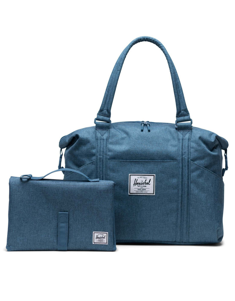 Herschel Strand Sprout Diaper Bag - Copen Blue Crosshatch