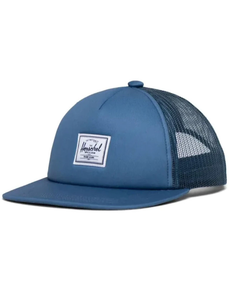 Herschel Whaler Kids Baseball Hat - Copen Blue