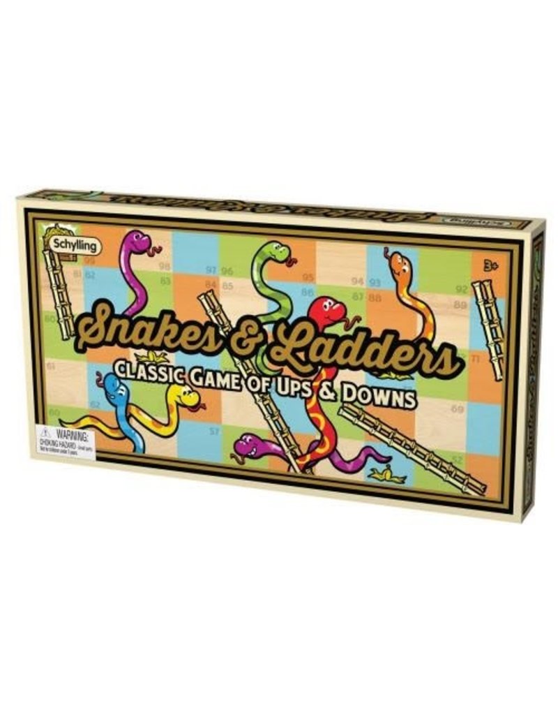 Schylling Snakes & Ladders Game