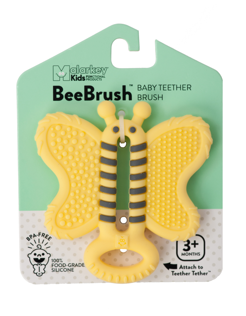 Tooth Brush Teether - Bee Brush