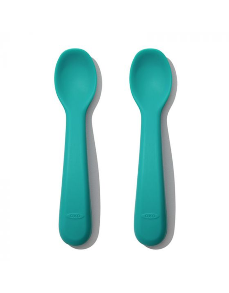 OXO Tot Silicone Spoon Set (2pcs)