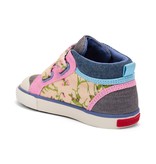 See Kai Run Kya Hightops Beige Floral Mix