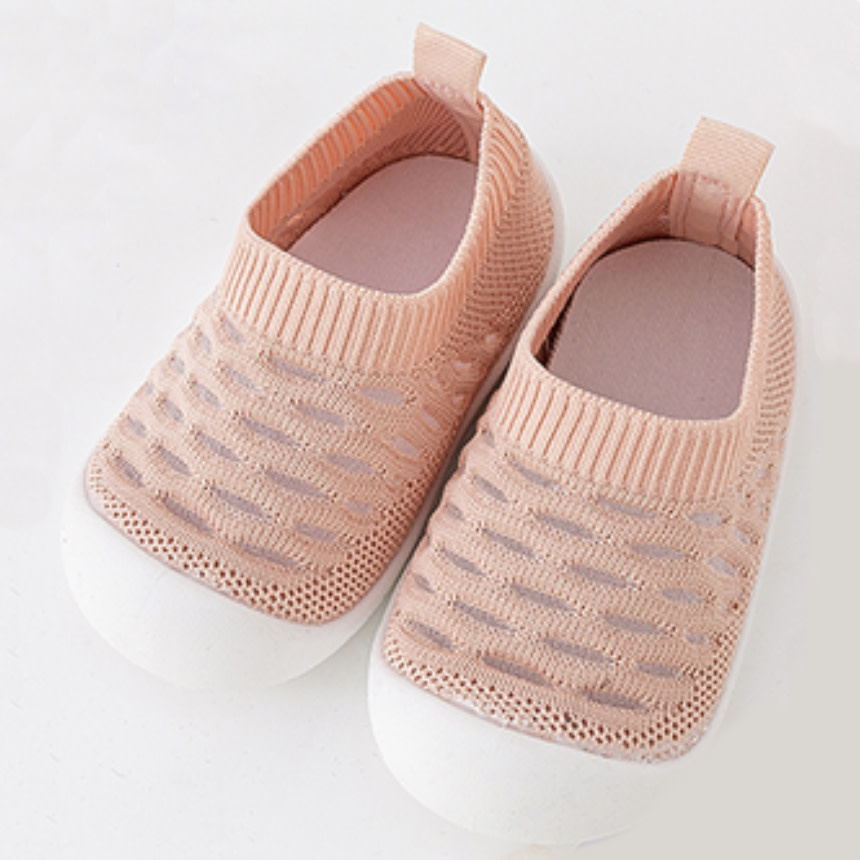 Peach slip on shoes clearance