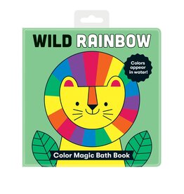 Mudpuppy Wild Rainbow Colour Magic Bath Book