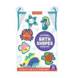 Mudpuppy Ocean Life Stickable Foam Bath Shapes