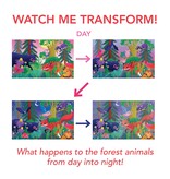 Mudpuppy Forest Day & Night 75pc Lenticular Puzzle