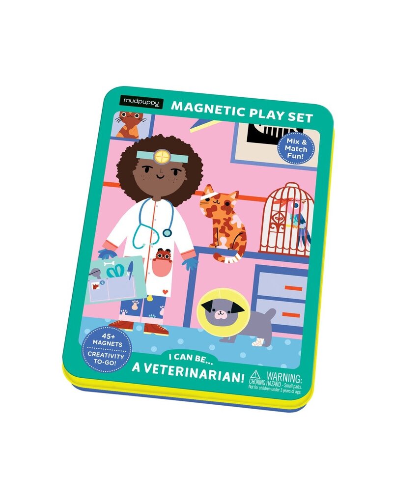 Mudpuppy I Can Be... A Veterinarian! Magnetic Play Set