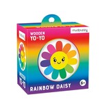 Mudpuppy Rainbow Daisy Wooden Yo-Yo