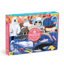 Mudpuppy Arctic Above & Below 100pc Double-Sided Puzzle