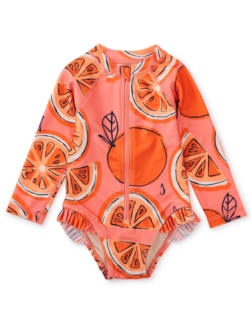 Tea Collection Tossed Baby Rash Guard Swimsuit