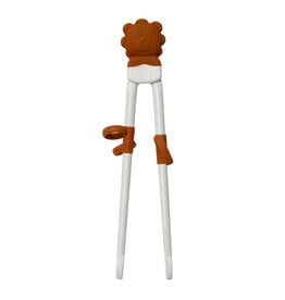 Loulou Lollipop Learning Chopsticks - Born To Be Wild - Lion