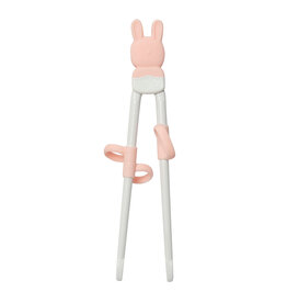 Loulou Lollipop Learning Chopsticks - Born To Be Wild - Bunny