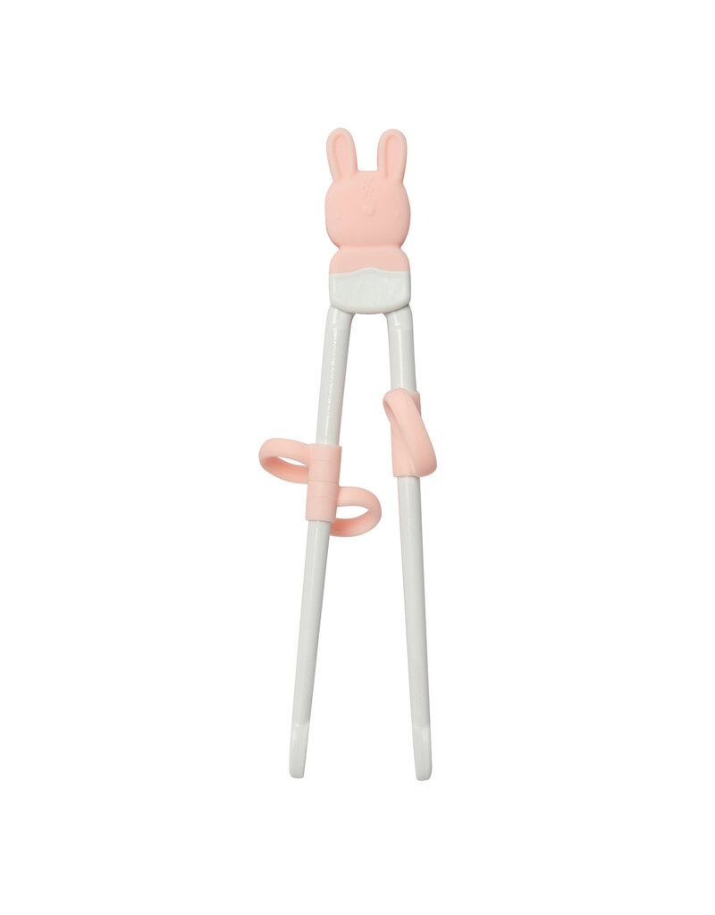 Loulou Lollipop Learning Chopsticks - Born To Be Wild - Bunny