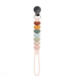 Loulou Lollipop Beadless Pacifier Clip - Sweetheart Multi