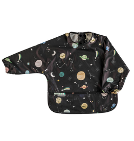 Loulou Lollipop Long Sleeve Waterproof Bib - Planets