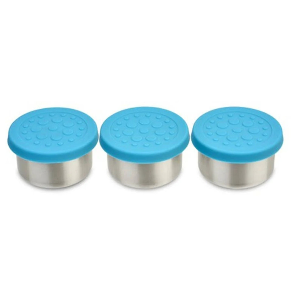 LunchBots Dips Stainless Steel 1.5oz Condiment Containers