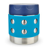 Lunchbots 8oz Thermal Dots Food Container, Aqua