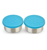 Lunchbots Set of 2, 4.5 oz Stainless Steel Containers