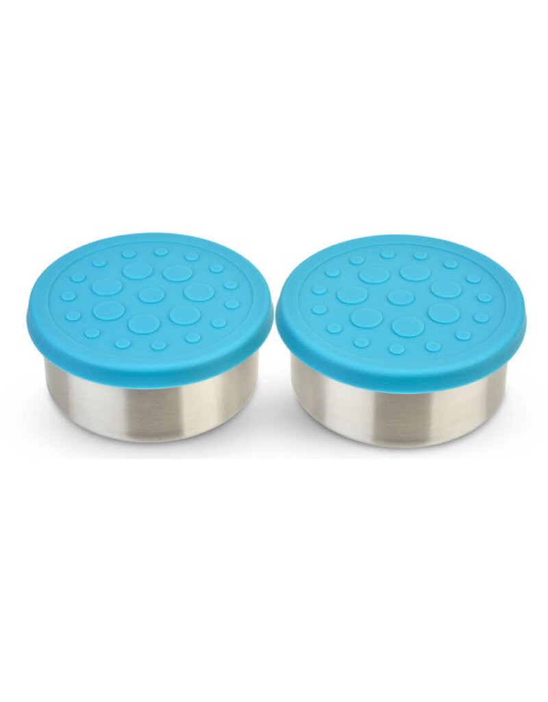Lunchbots Set of 2, 4.5 oz Stainless Steel Containers
