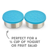 Lunchbots Set of 2, 4.5 oz Stainless Steel Containers