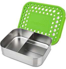 Lunchbots Medium Trio Bento Box, Green