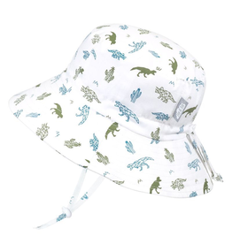 Jan and Jul Dino Gro-With-Me® Cotton Bucket Sun Hat