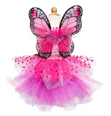 Great Pretenders Fairy Blooms Deluxe Dress & Wings, Hot Pink/Lilac, 3-4Y