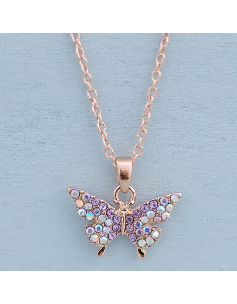 Great Pretenders Boutique Butterfly Gem Necklace