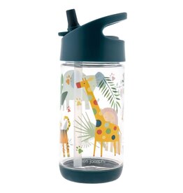 Flip Top Water Bottle - Zoo