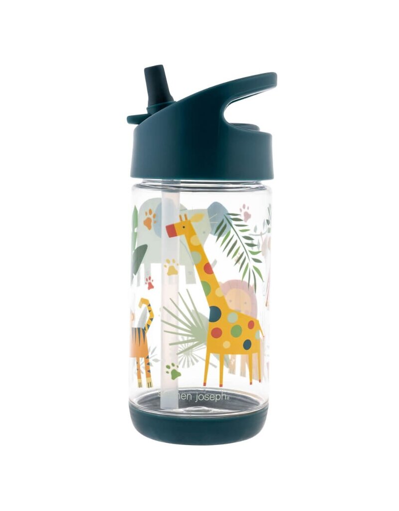 Flip Top Water Bottle - Zoo