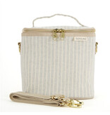 So Young Sand & Stone Beach Stripe Lunch Poche