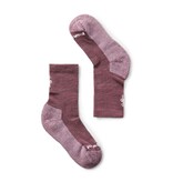 Smartwool Argyle Purple Kids' Hike Light Cushion Striped Crew Socks