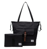 Herschel Retreat Tote Diaper Bag - Black