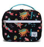 Herschel Pop Quiz Lunch Box - Scrapbook Black