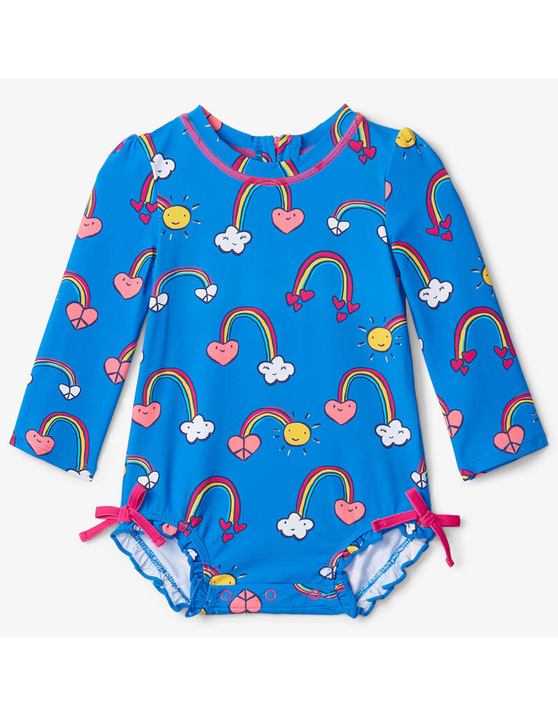 Hatley Summer Sky Baby Rashguard Swimsuit