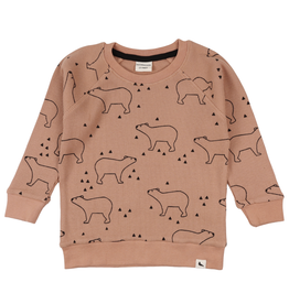 Turtledove London Bear Silhouette Sweatshirt Size: 5-6y