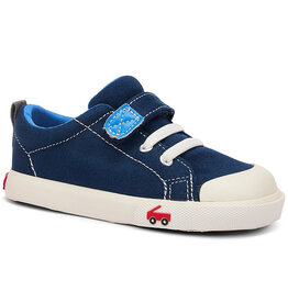 See Kai Run Stevie II Navy Canvas, Sizes: 12, 13