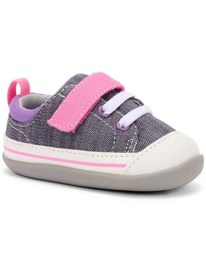 See Kai Run Stevie II Infant Grey/Pink